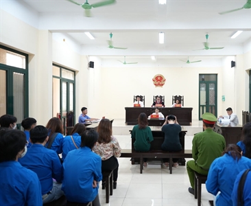 Tuyên truyền pháp luật cho thanh niên trên địa bàn quận thông qua “phiên tòa...